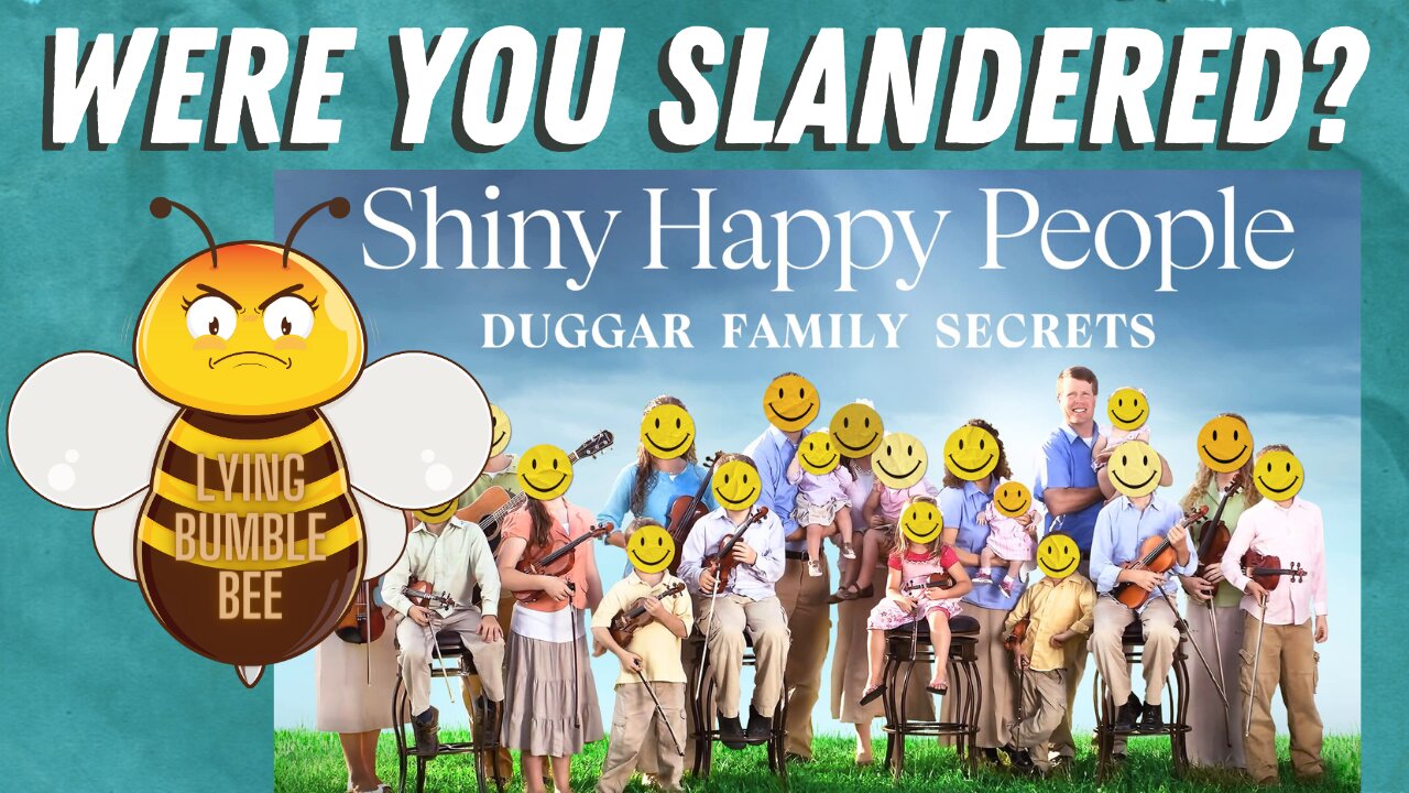 DID SHINY HAPPY PEOPLE SLANDER YOU? Duggar Family Secrets SLANDERS MILLIONS!