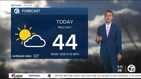 Detroit Weather: Calm day before a wet & windy Thursday