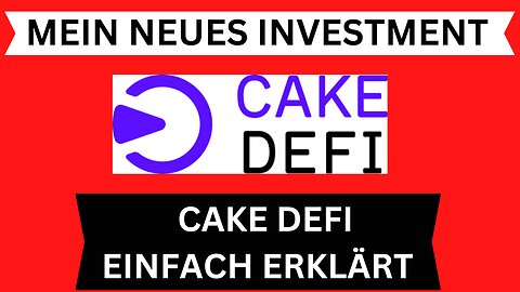 Cake DeFi Erfahrungen 2023 - Mein Investment✔️ Laufende Gewinne mit Kryptowährungen !