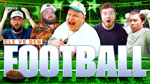 Frank the Tank and Co Sweat out Cleveland Vs Denver | Barstool Gambling Cave