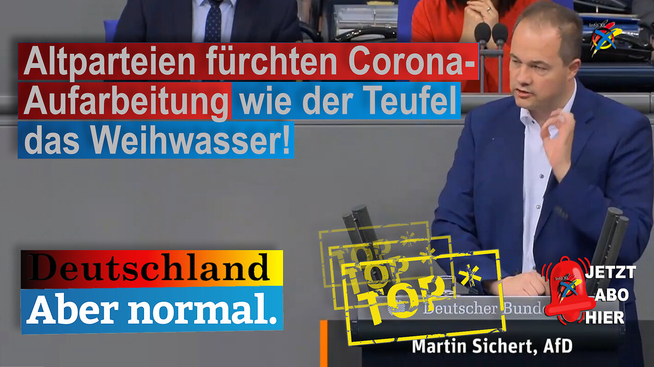 Altparteien fürchten Corona-Aufarbeitung wie der Teufel das Weihwasser!