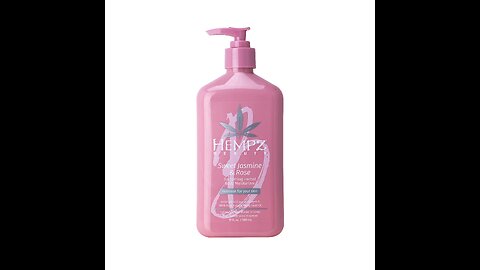 Hempz Sweet Jasmine & Rose Herbal Body Moisturizer for Women, 17 Fl. oz. - Moisturizing Lotion...