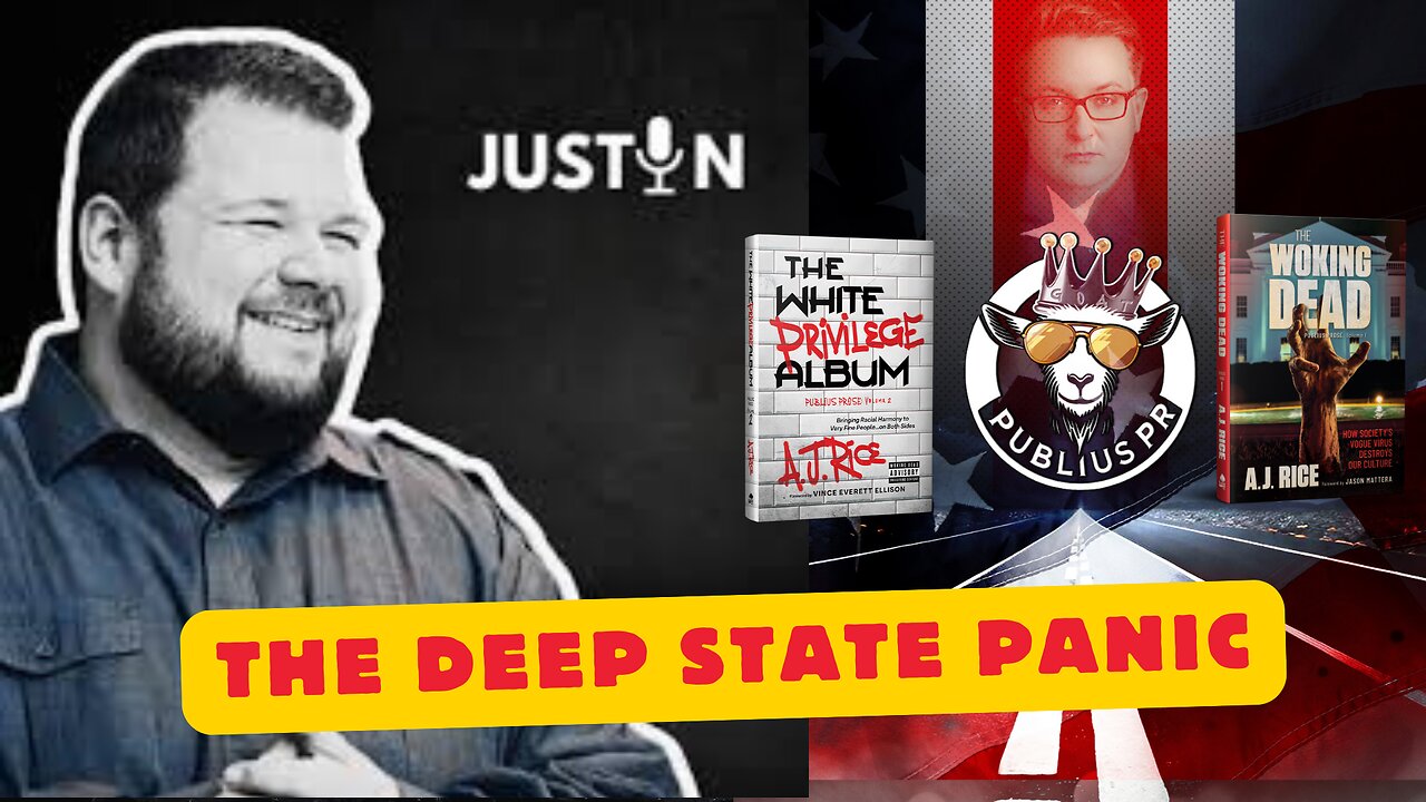 AJ Rice on The Justin Barclay Show: The Deep State, The Woke Agenda, and The White Privilege Album!