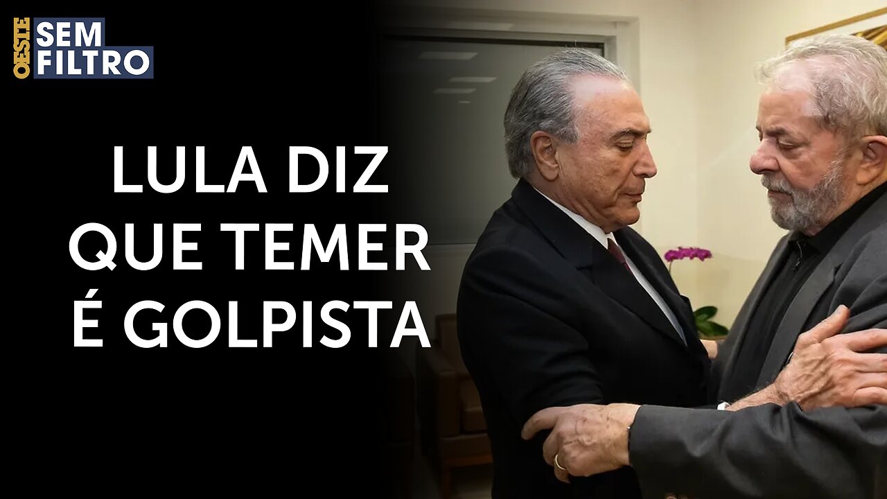 Diante do presidente do Uruguai, Lula chama Michel Temer de ‘golpista’ | #osf