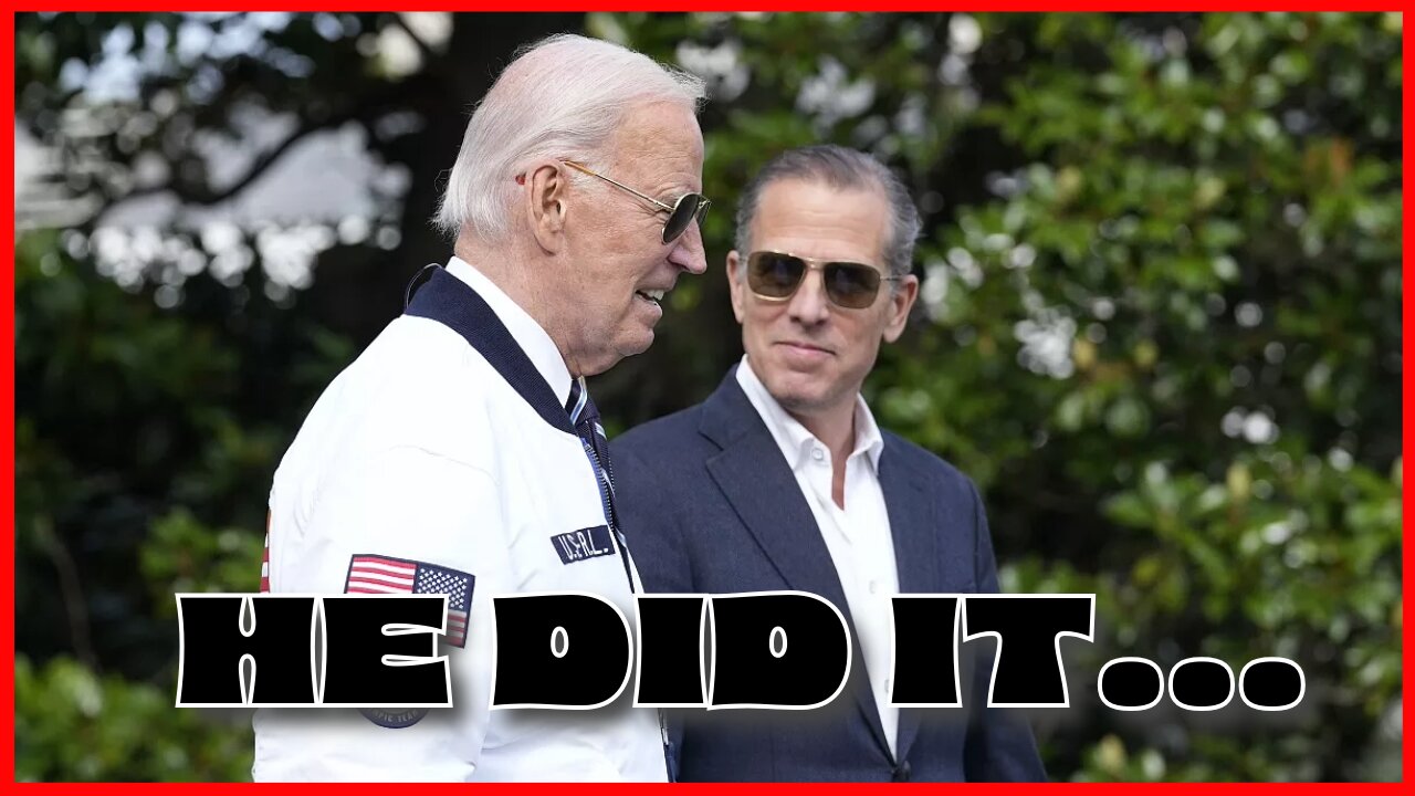 Shorts: Joe Biden Pardons Hunter After He Said This.....