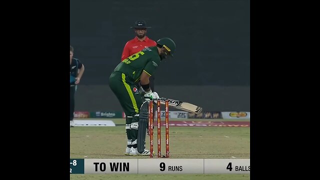 NZ vs PAK T20i highlight last over thrill 🏏🏏🏏