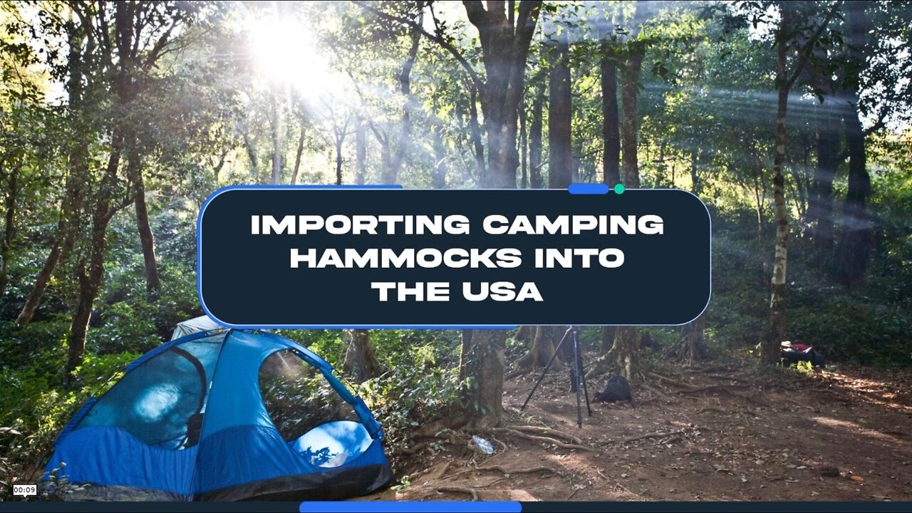 Importing Camping Hammocks into the US