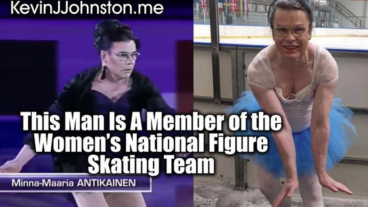 A FAT 59 YEAR OLD MAN IS NOW ON THE WOMEN'S NATIONAL FIGURE SKATING TEAM