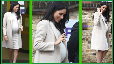 Throwback to Meghan visiting Mayhew-Extended Version #Pregnant #MoonBump #MeghanMarkle