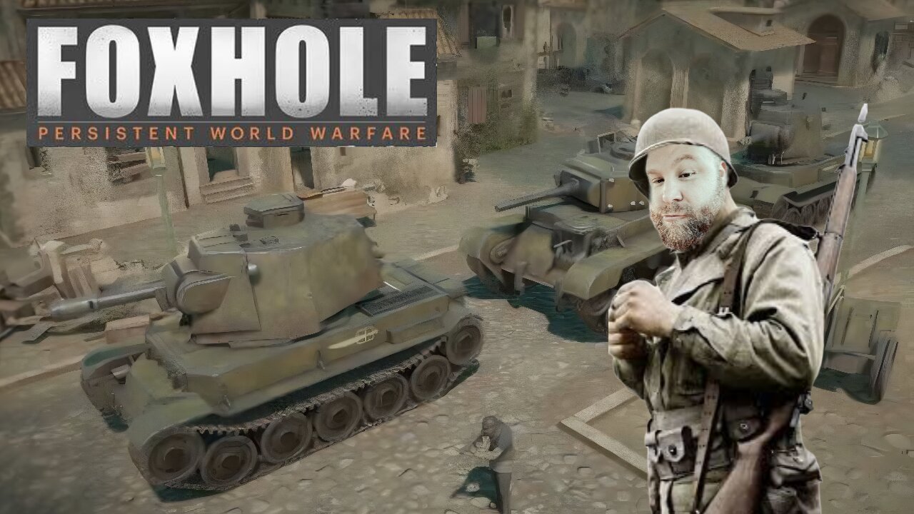 LIVE! Foxhole: Massive Persistent WAR MMO