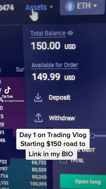 Trading Vlog: $150 to $1M | Day 1