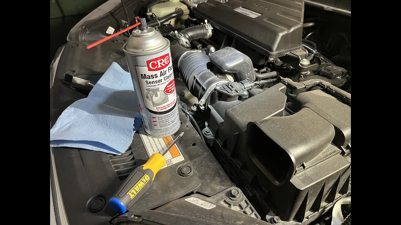 2017-2022 Honda CR-V MAF Mass Air Flow Sensor Cleaning