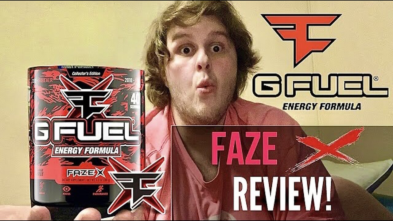 G Fuel “FaZe X” REVIEW!