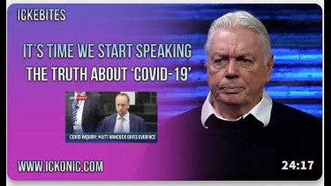 It's Time We Started Speaking The Truth About 'Covid-19' - David Icke