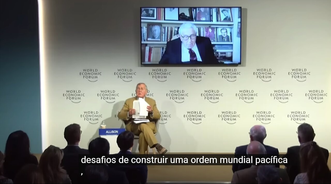 A FALA DO QUASE CENTENÁRIO KISSINGER NO WEF