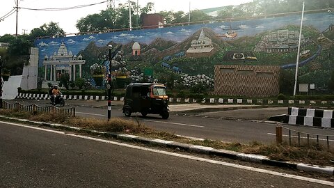 jammu flyover , auto rickshaw ride