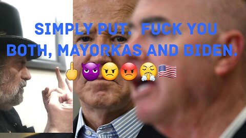 Alejandro Mayorkas Under Impeachment. 🖕👿😠😡😤🇺🇸