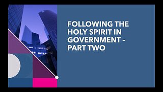 December 20 (Year 4) Following the Holy Spirit in Government Pt 2 - Tiffany Root & Kirk VandeGuchte