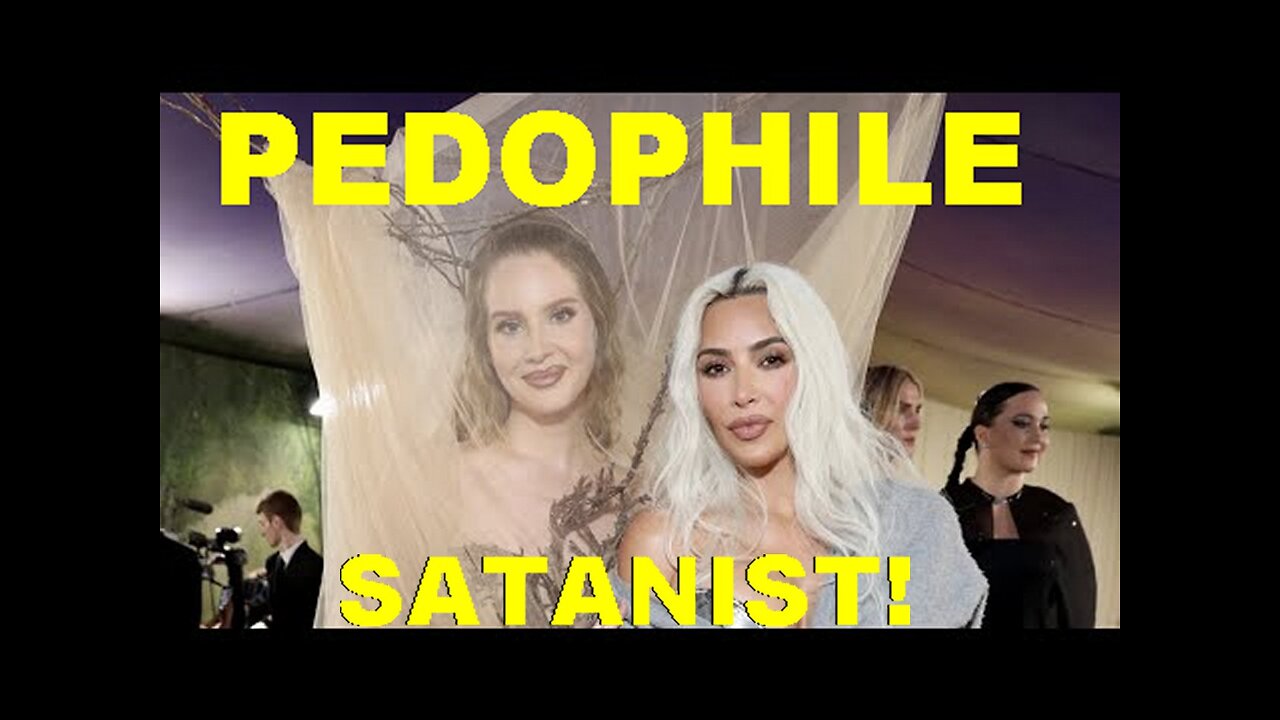 The Met Gala 2024 Illuminati Exposed! The Bride's Of Satan Flaunt Their Wickedness!