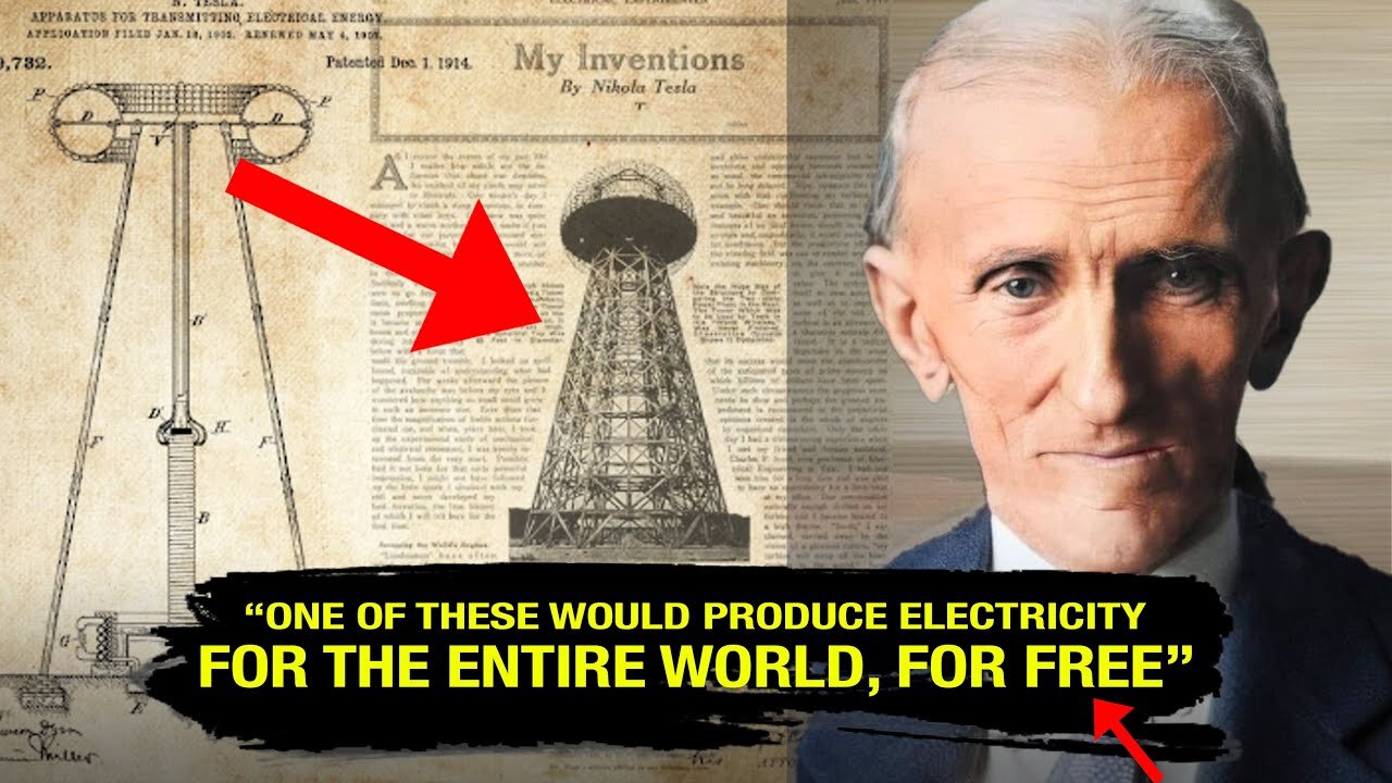 Nikola Tesla: "This invention will FREE the ENERGY for the WORLD"