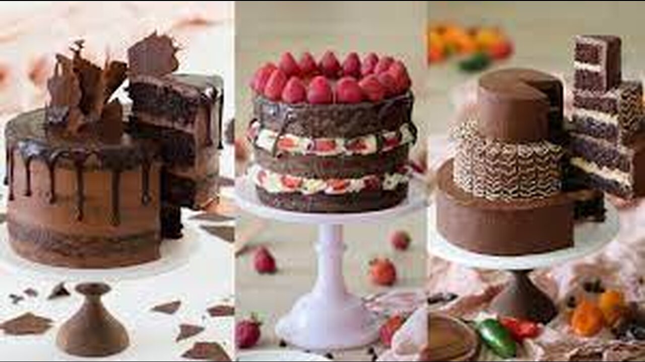 Amazing Chocolate Cake Compilation | How To Make Chocolate Cake Decorating Ideas | So Yummy Recipes