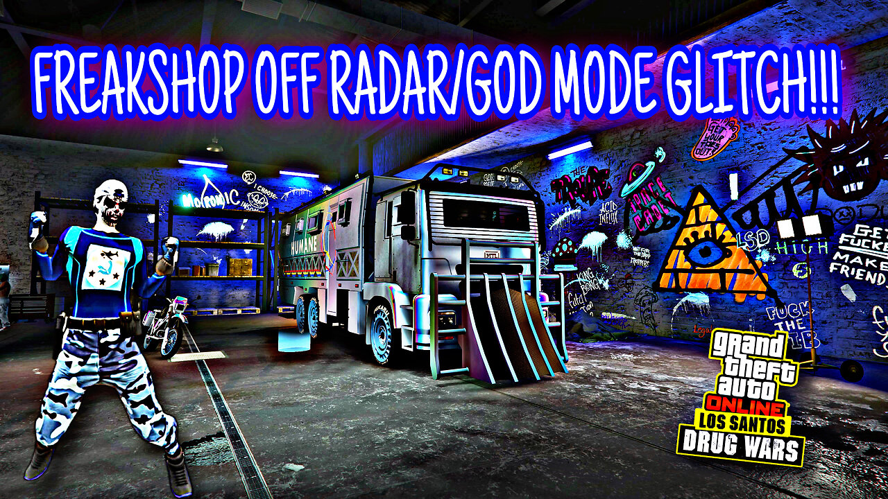 GTA 5 ONLINE - FREAKSHOP OFF RADAR/100% GOD MODE!! *2EZ* (ULTIMATE COMBINATION!)