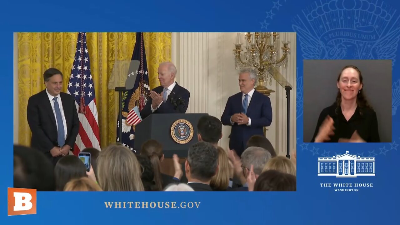 President Biden hosting "Transition Event" for Chief of Staff...