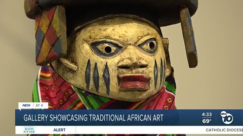 San Diego Mesa College showcases traditional African artwork