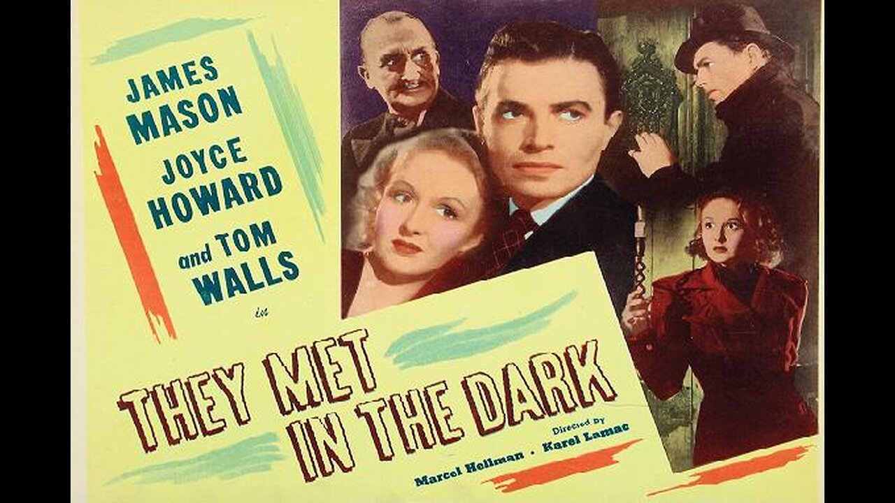 THEY MET IN THE DARK 1943 Navy Commander Stumbles Upon Nazi Network in London FULL MOVIE in HD