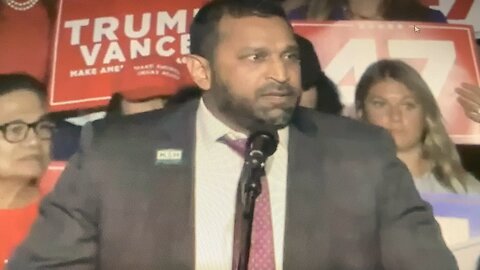 Kash Patel, head of FBI….