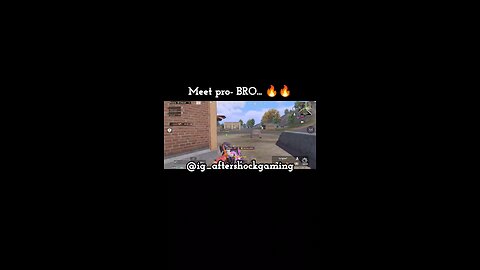 MEET MY PRO- BRO☠️☠️🔥😱 #bgmi #battlegroundsmobileindia #gaming #aftershockgaming