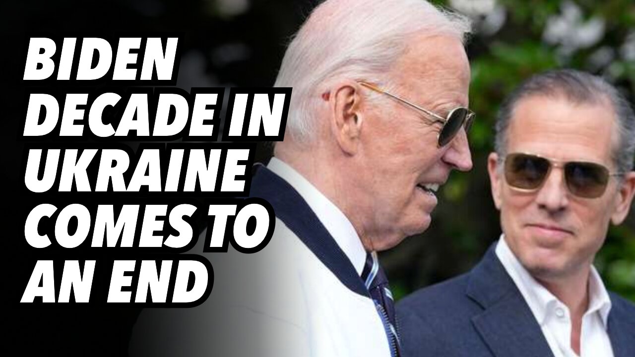 Biden's decade in Ukraine comes to an end