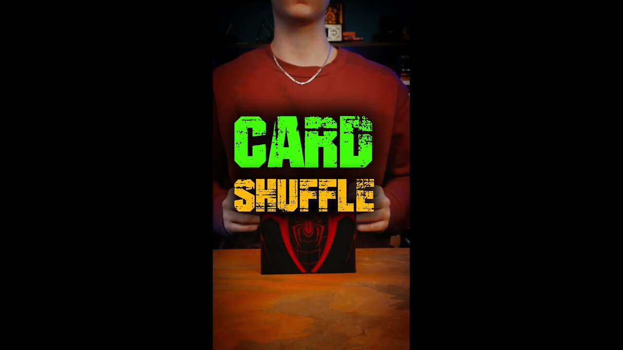 HOW TO DO CARD SHUFFLE