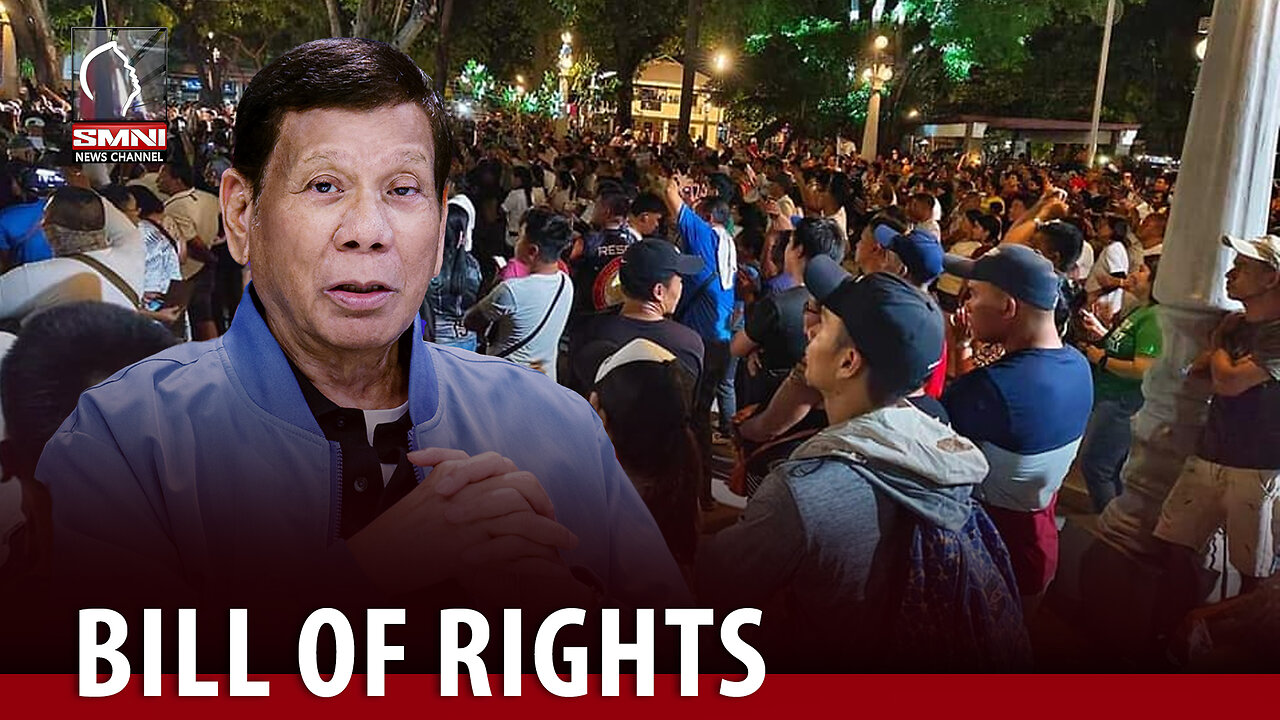 Bill of Rights, binigyang-diin ni FPRRD sa panibagong panggigipit sa Maisug Peace Rally