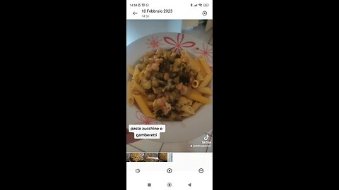 Pasta Zucchini And Shrimps