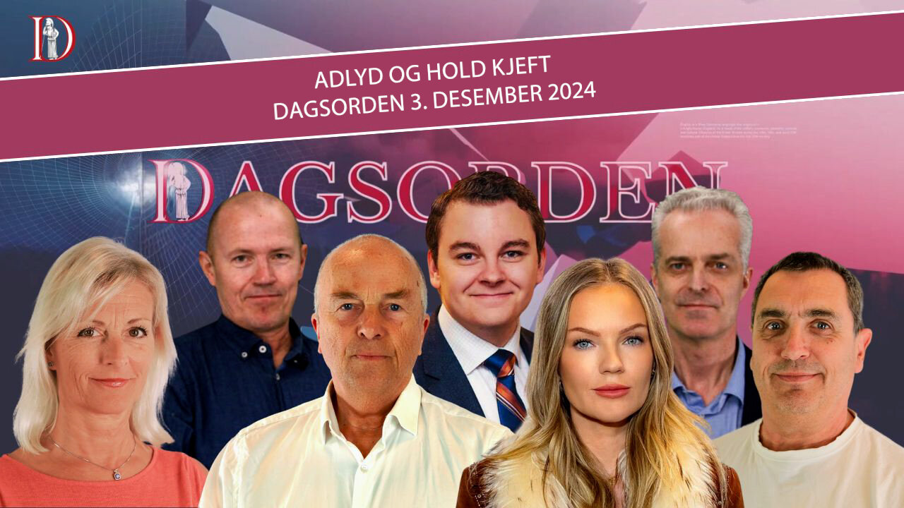 Adlyd og hold kjeft | Dagsorden 3. desember 2024