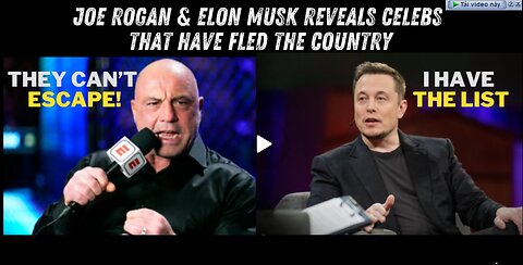 Joe Rogan And Elon Musk REVEALS Celebs That Have Fled The Country - Nov 30.