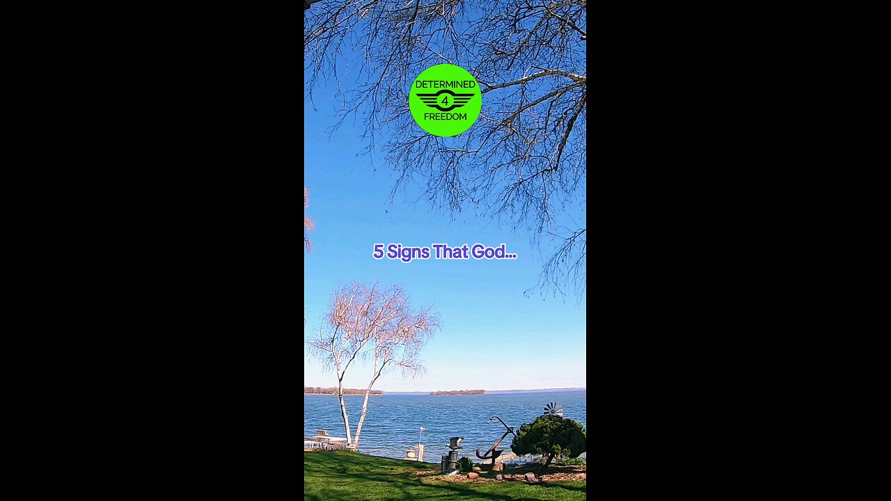 5 Signs That God...