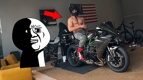 the rise of social media "sad bikers"