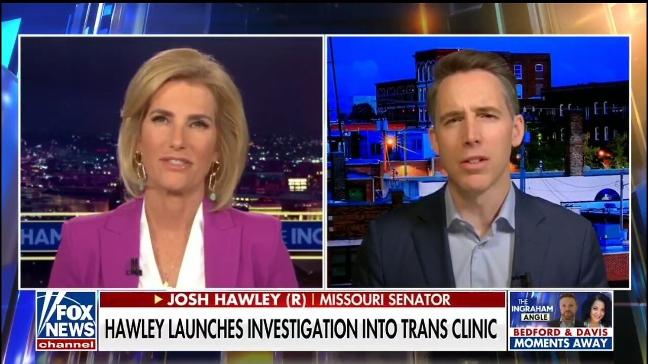 Josh Hawley Warns Trans Clinic: Accountability Is Coming