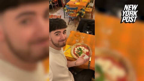 I flew to Italy to get pizza and the trip cost me less than a Domino's pie