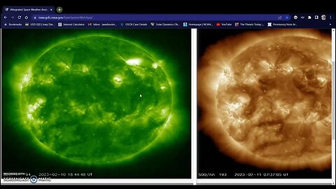 X-Flare and several M-Flares 02-11-23