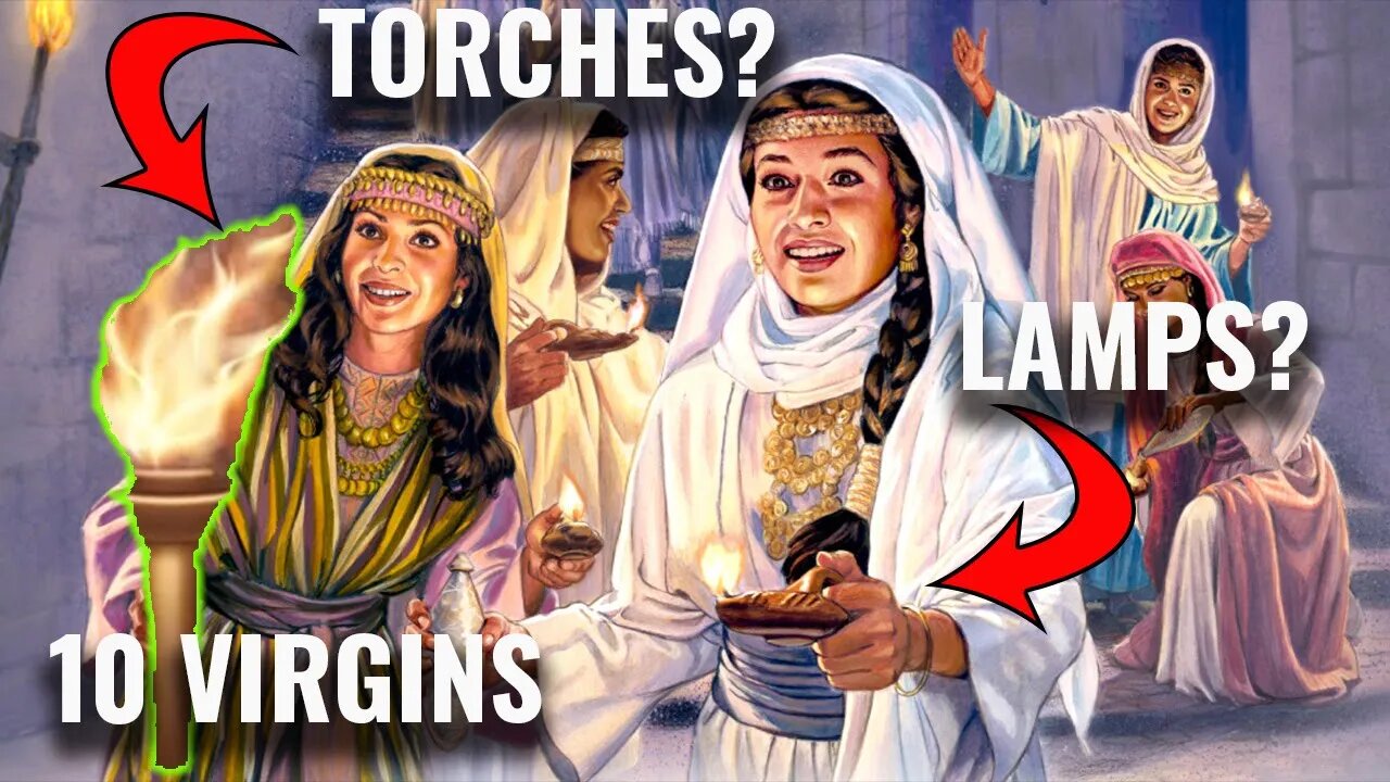 Unlocking the Mystery of the Ten Virgins Parable: They Carry TORCHES not Lamps and What it MEANS