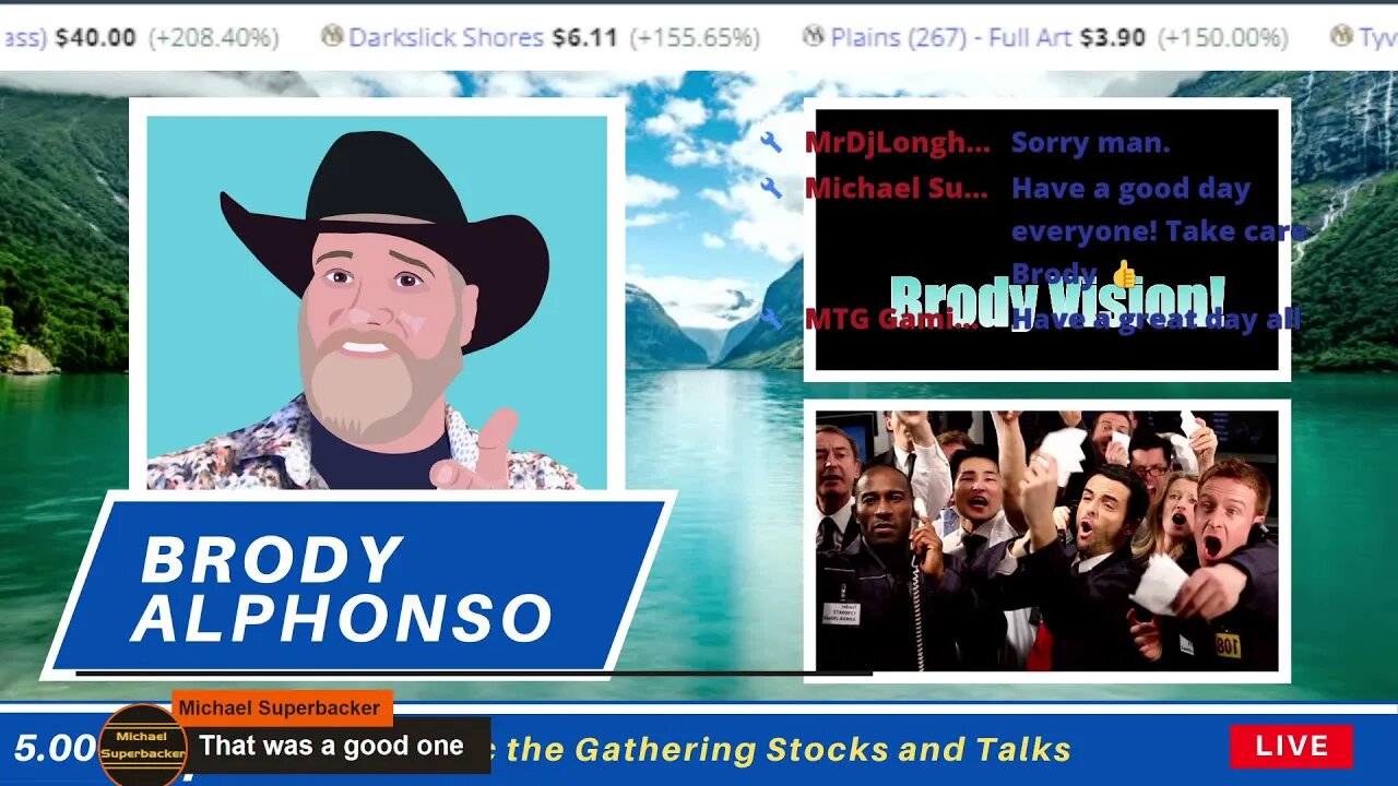Morning MTG Stock & Talks with Brody Jan 30