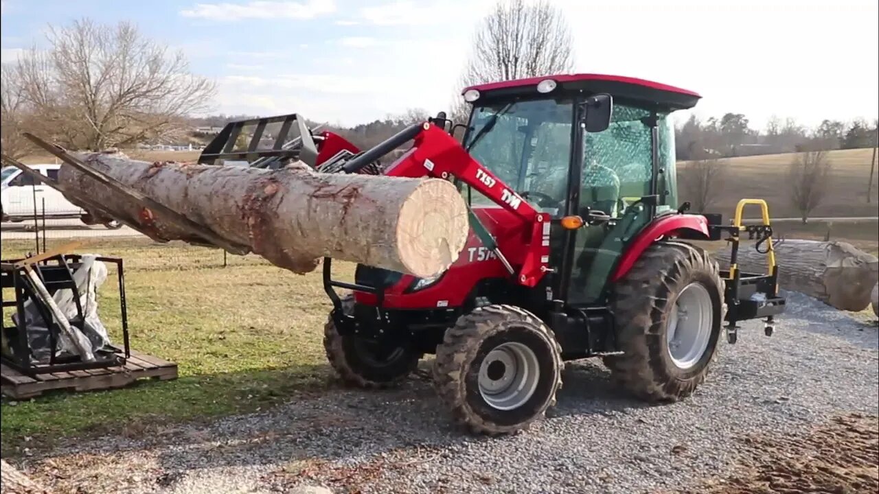 Modern Day Timber Framing Tools At Work: The Pioneer's Would Approve