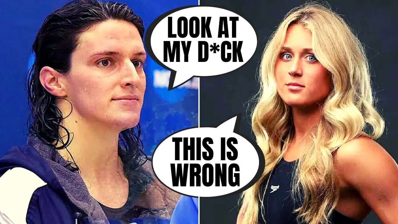 Riley Gaines SLAMS Transgender Swimmer Lia Thomas For This HORRIFIC Act In Female Locker Room