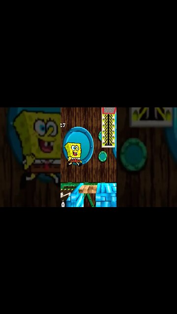 Jogo do Bob Esponja de PlayStation 1