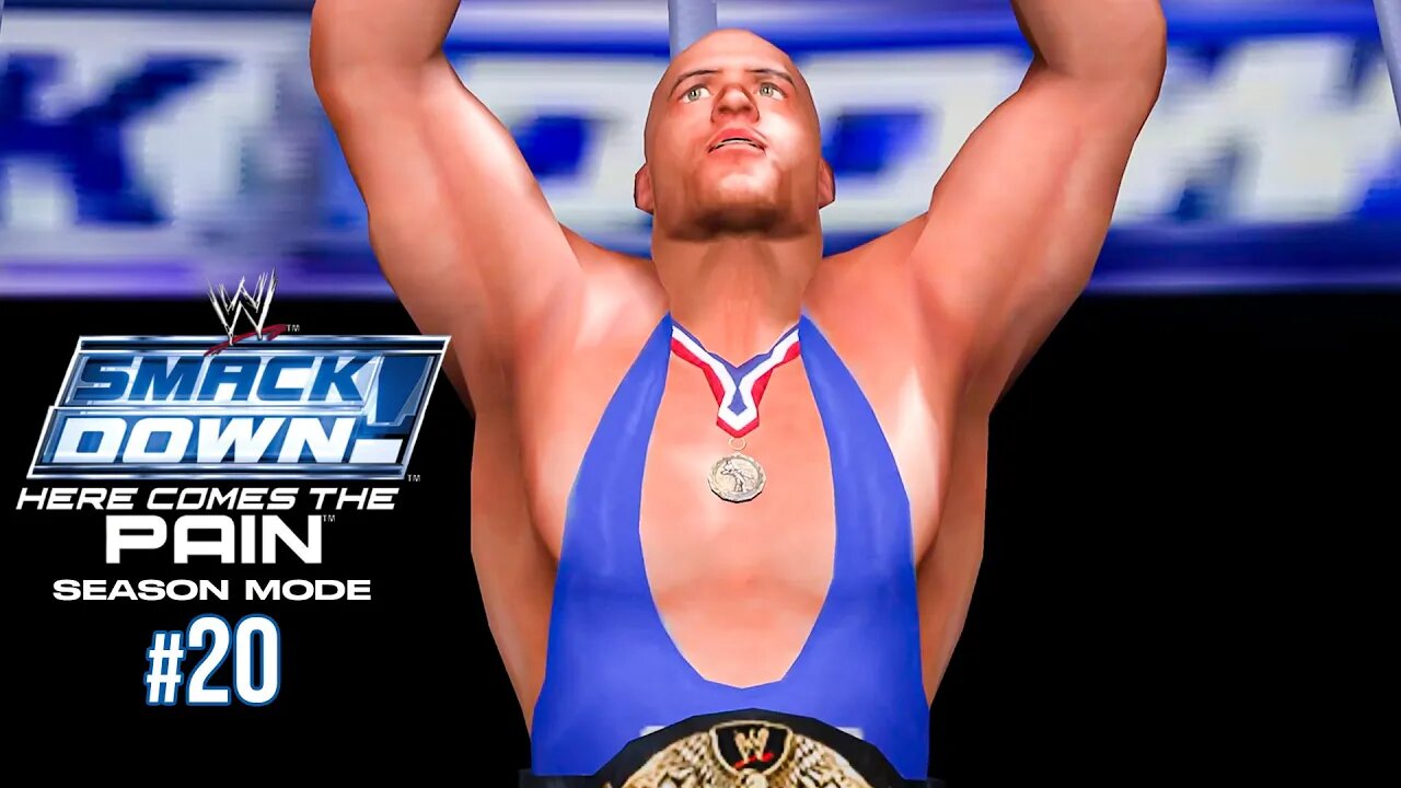 WWE Smackdown: Here Comes The Pain Season Mode Ep 19 - WWE CHAMPION!!