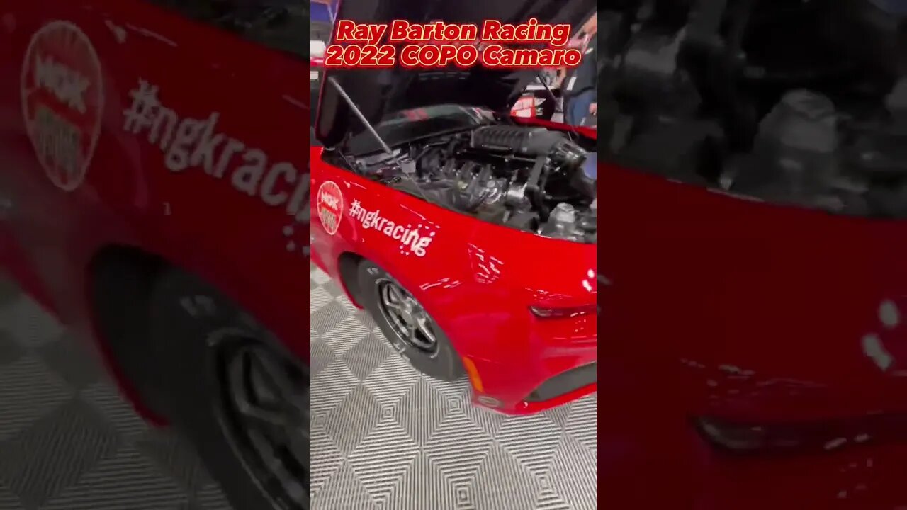 Ray Barton Racing 2022 COPO Camaro at PRI #shorts