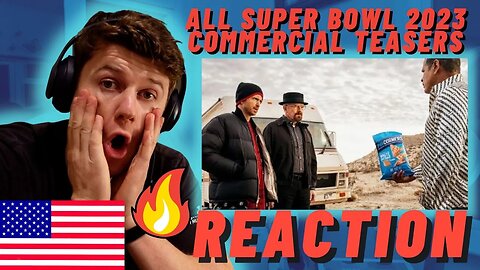 IRISH REACTION - All Super Bowl 2023 Commercial Teasers